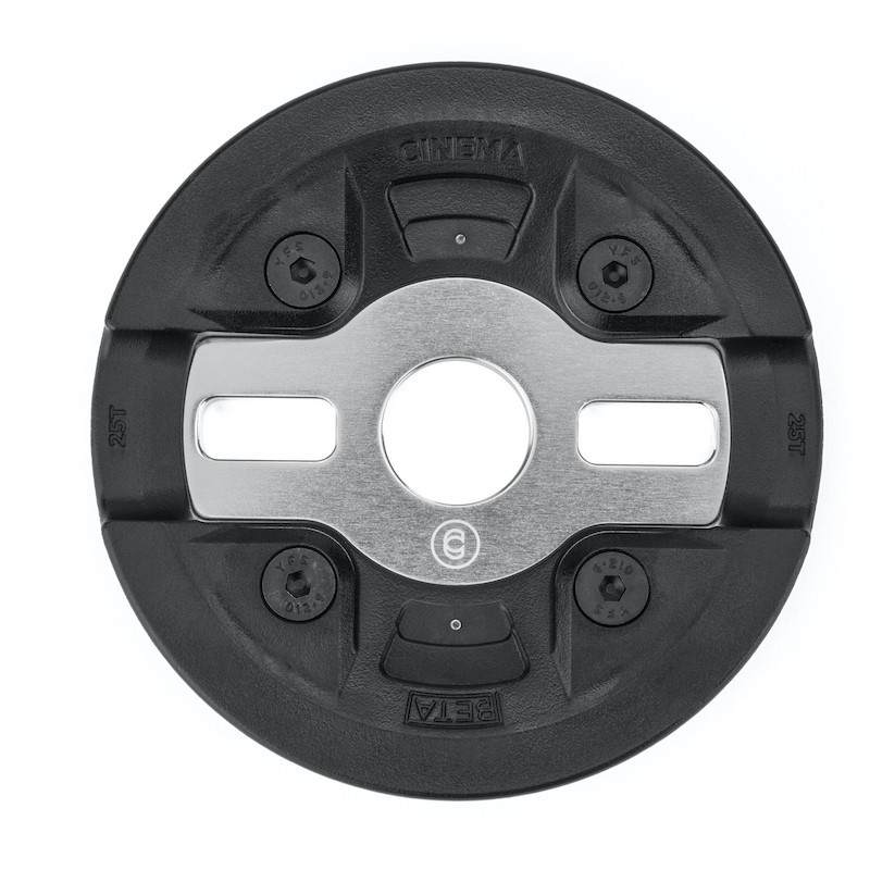 Couronne BMX Full Guard CINEMA BETA, 25 T, Argent